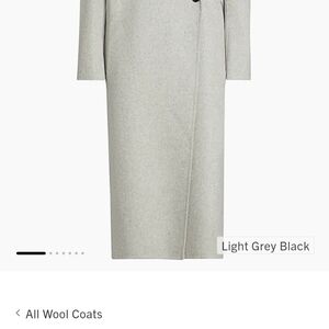 Light Gray Wool Coat